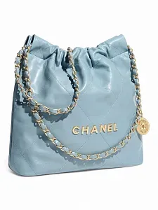 Chanel Сумка Mini 22 Bleu - фото 3