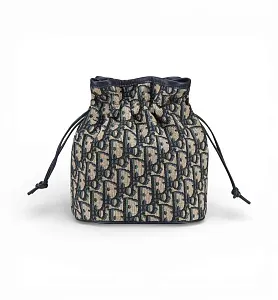 Dior Сумка Mini Drawstring Bucket 30 Montaigne - фото 3