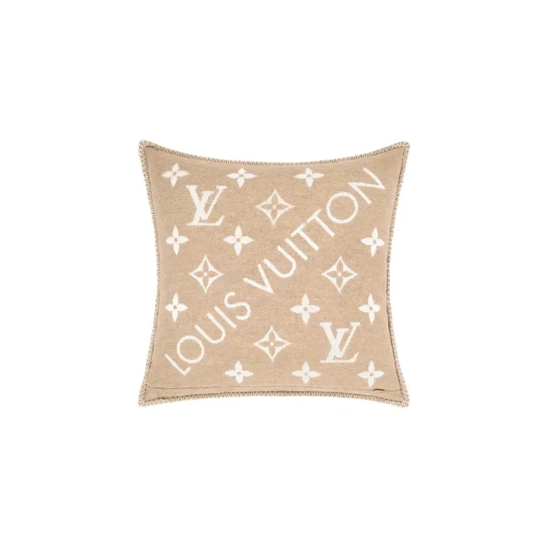 Подушка Neo Monogram Louis Vuitton Beige - фото 1