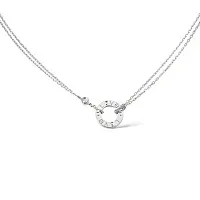 Cartier Кулон Love, 2 diamonds White Gold - фото 1