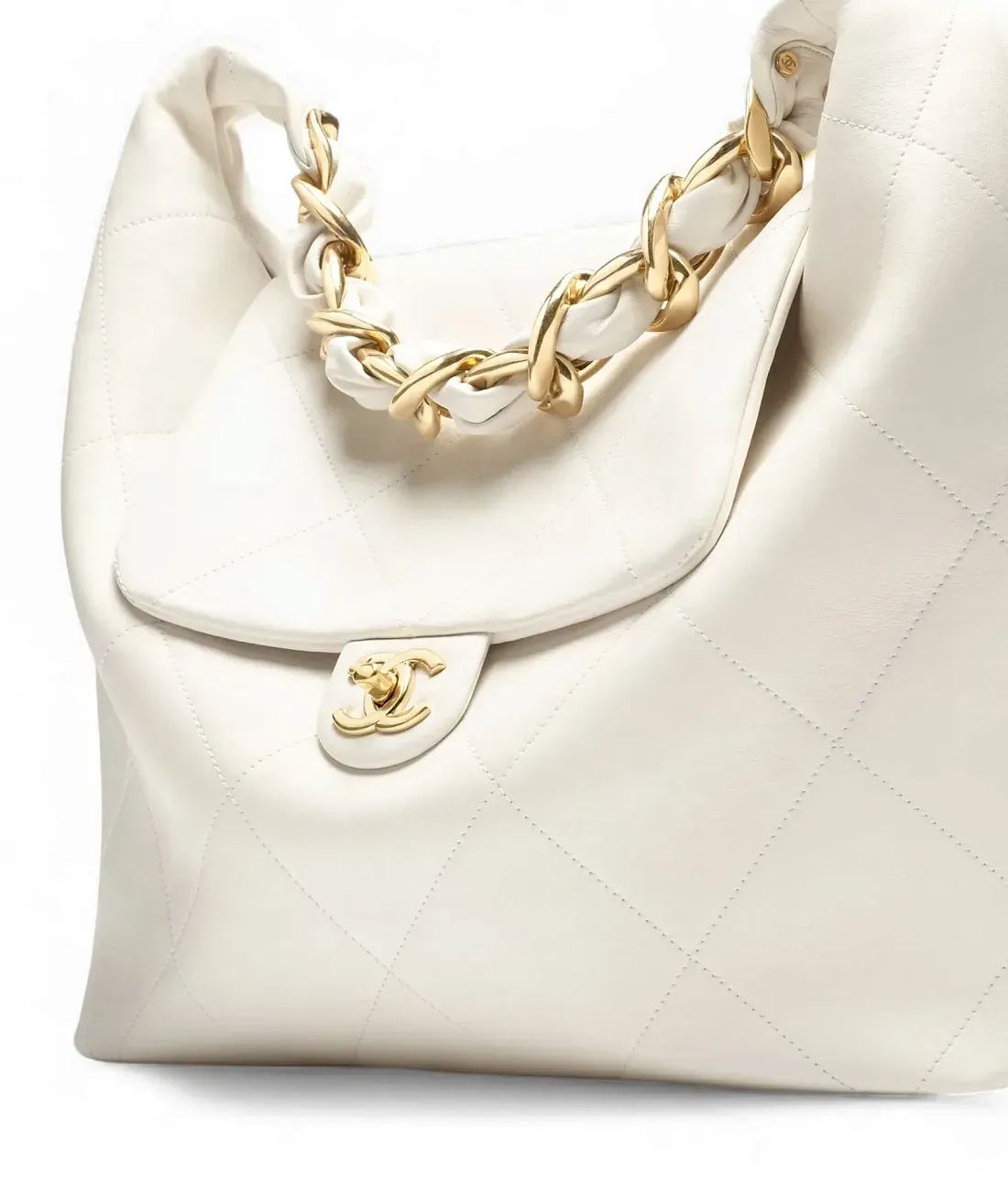 Chanel Большая сумка Hobo - фото 5