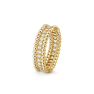Van Cleef & Arpels Кольцо Perlee Diamants Yellow Gold - фото 1
