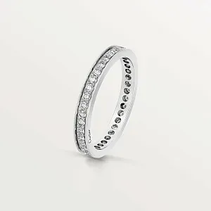 Cartier Обручальное кольцо с бриллиантовым паве Ballerine 2,4 мм - фото 2