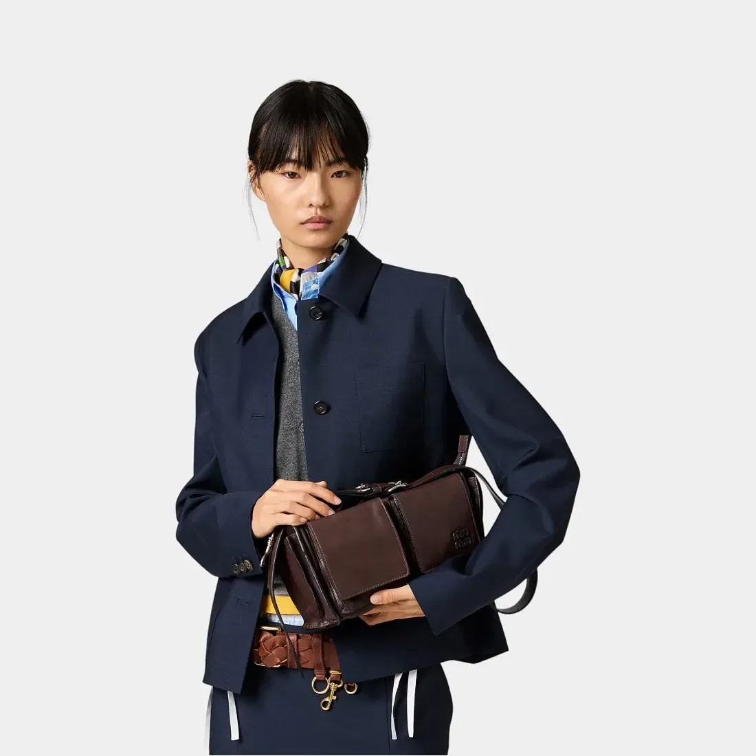 Miu Miu Сумка Utilitaire SiennaBrown - фото 2