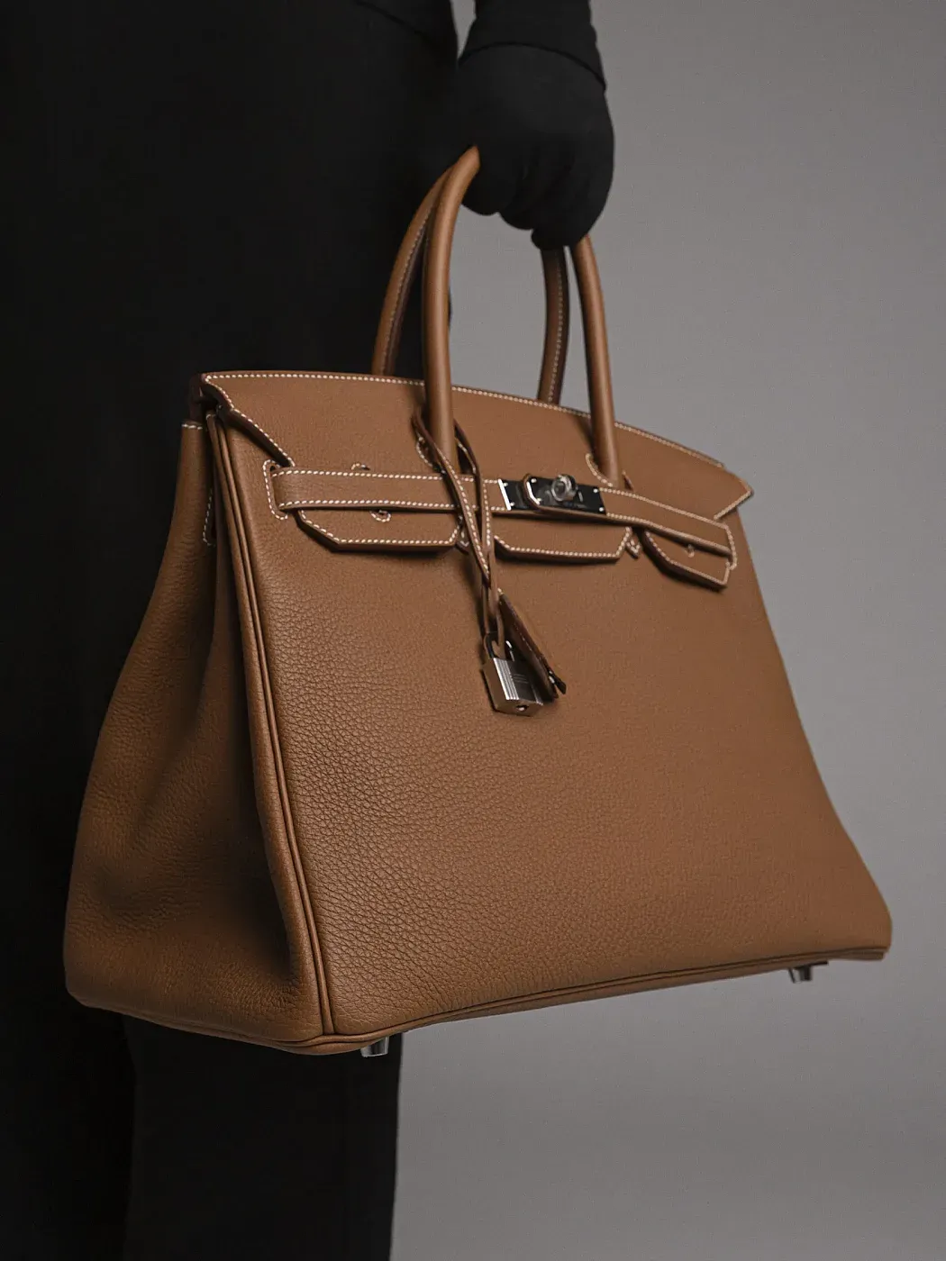 Hermès Сумка Birkin 35 Gold Togo Palladium Hardware - фото 2