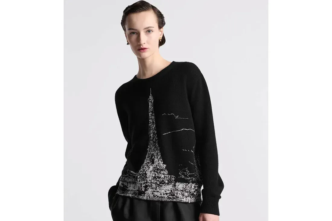 Dior Свитер с вышивкой - фото 2