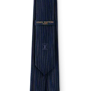 Louis Vuitton Галстук Epi Oversize Navy Blue - фото 2
