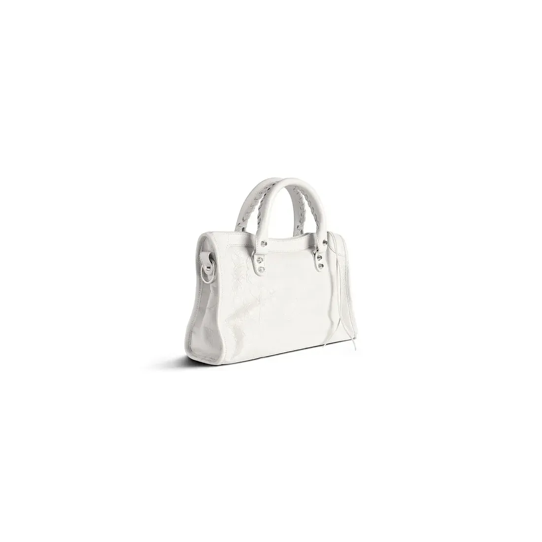 Balenciaga Сумка Le City маленького формата White - фото 3