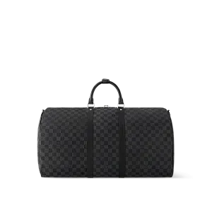 Louis Vuitton Сумка Keepall 55 с плечевым ремнем - фото 8
