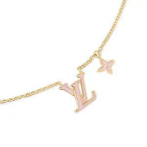 Louis Vuitton Колье Iconic Enamel Pink - фото 2