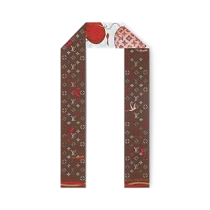 Louis Vuitton Шелковая лента Up And Away Coquelicot - фото 4