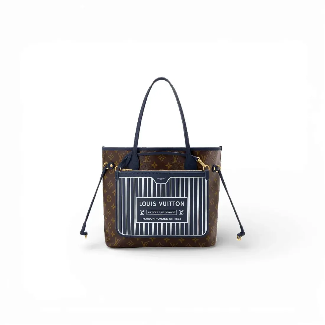 Louis Vuitton Сумка Neverfull Inside Out Bleu - фото 4