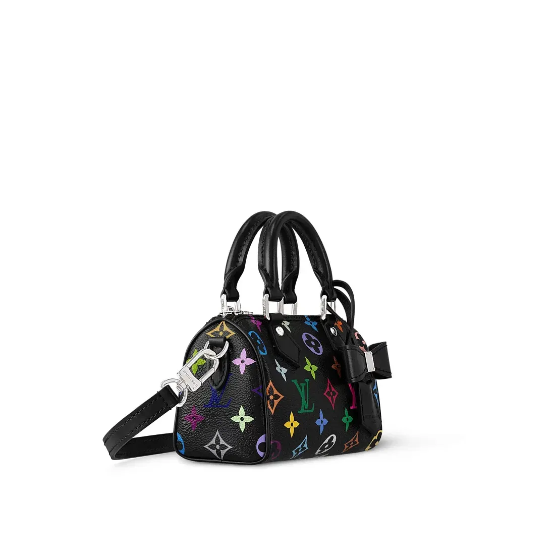 Louis Vuitton Сумка Nano Speedy TM x Multicolore Black - фото 2