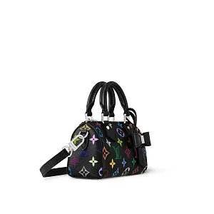 Louis Vuitton Сумка Nano Speedy TM x Multicolore Black - фото 2