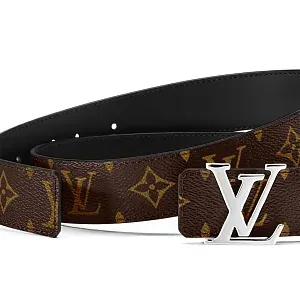 Louis Vuitton Двухсторонний ремень Initiales 35 мм - фото 4
