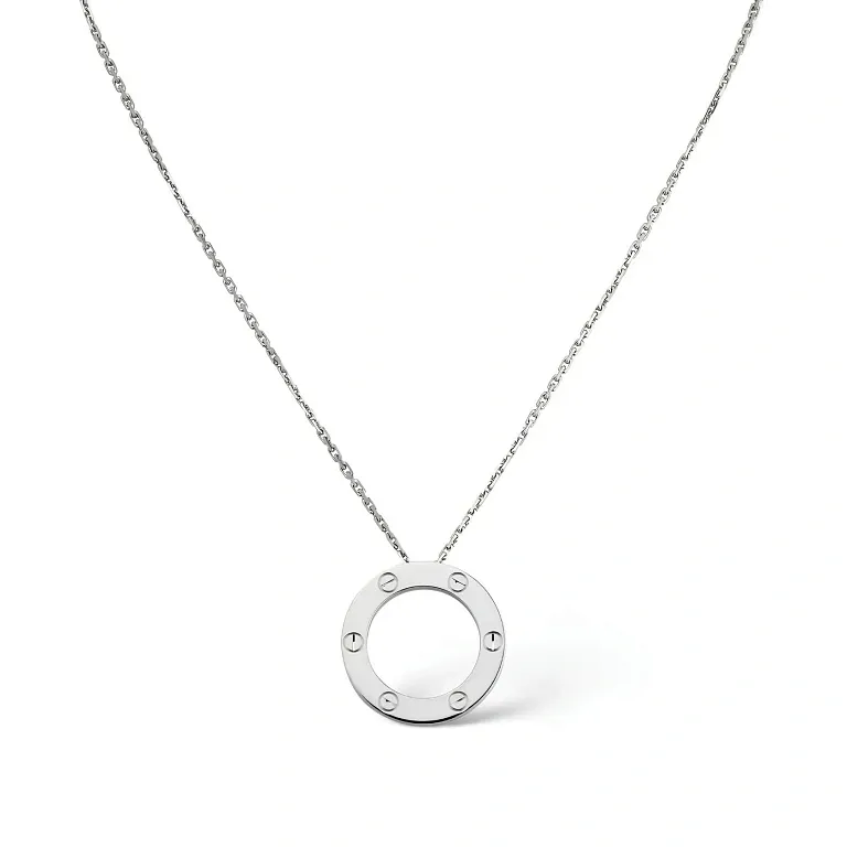 Кулон Cartier Love Men White Gold - фото 1