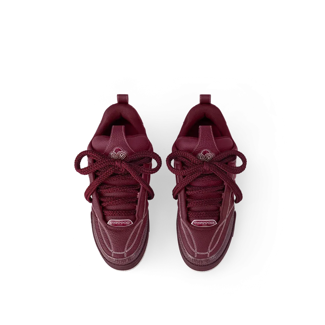 Louis Vuitton Кроссовки LV Skate Burgundy - фото 2
