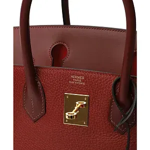 Hermès Birkin 30 Preloved Rouge H Clemance Ghw - фото 4