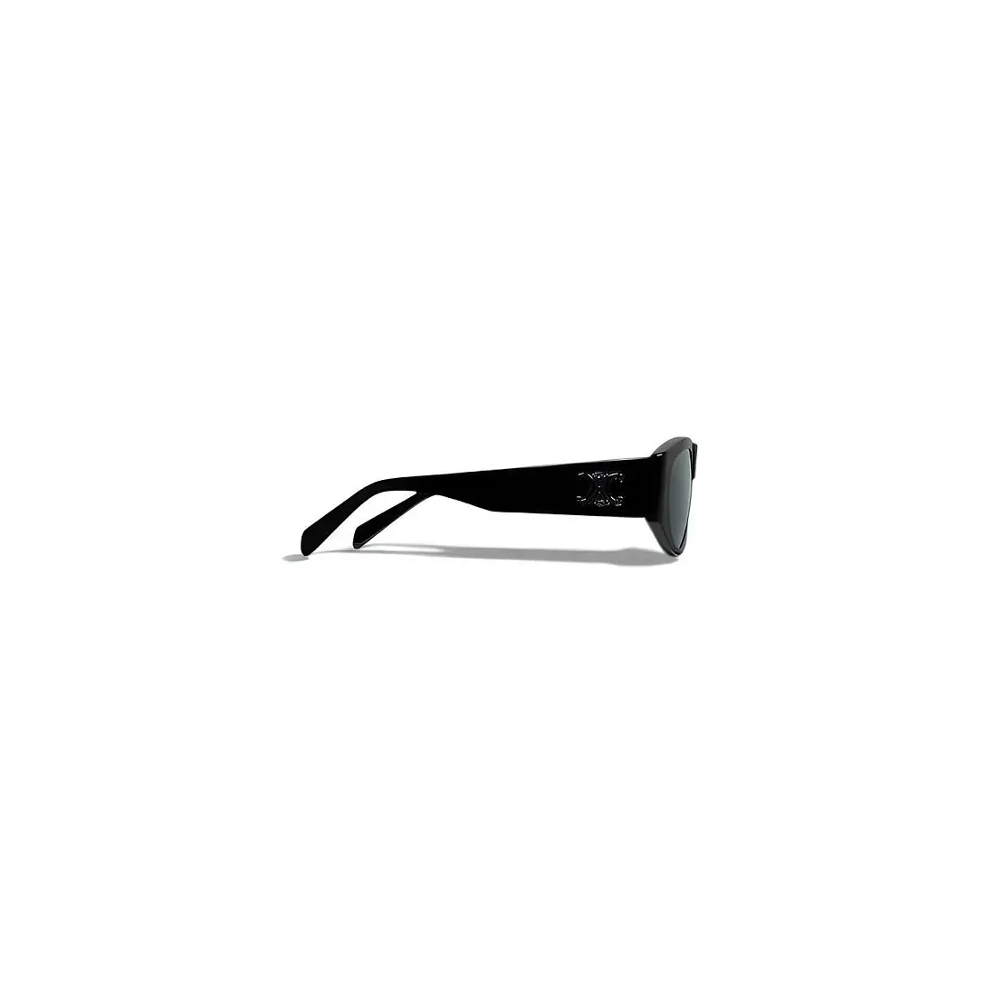 Celine Солнцезащитные очки Triomphe 02 Men Black - фото 3