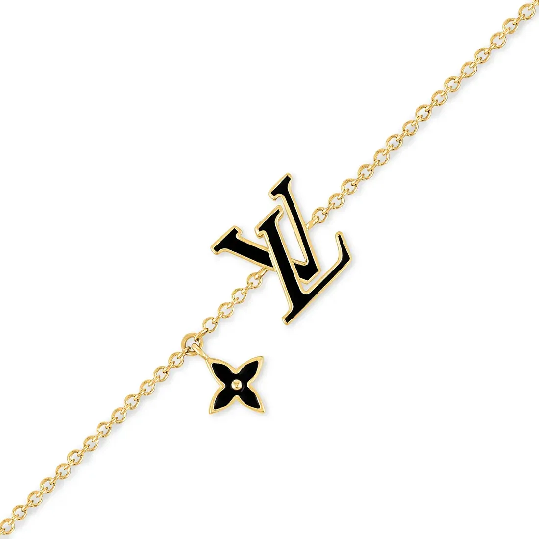 Louis Vuitton Браслет Iconic Enamel Black - фото 2