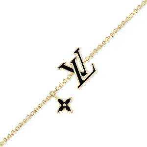 Louis Vuitton Браслет Iconic Enamel Black - фото 2