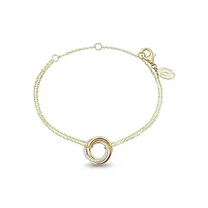 Cartier Браслет Trinity on chain, diamonds - фото 1