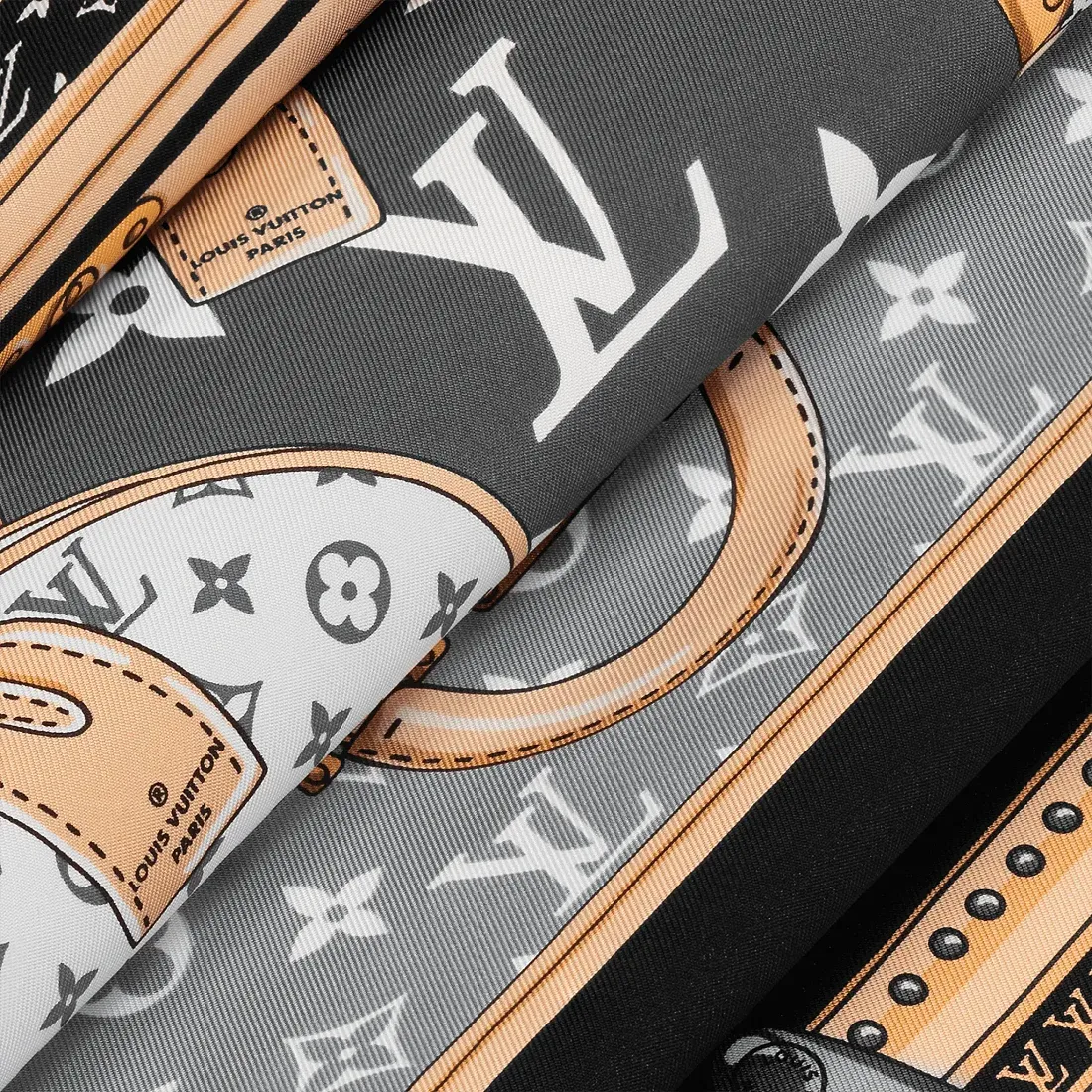 Louis Vuitton Платок-каре Let's Go Black - фото 4