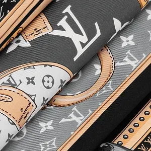 Louis Vuitton Платок-каре Let's Go Black - фото 4