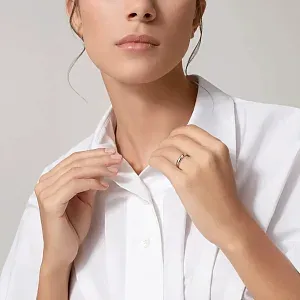 Cartier Обручальное кольцо с 1 бриллиантом 1895 3,5 мм - фото 3