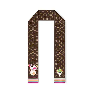 Louis Vuitton Шелковая лента Superflat Character TM x - фото 1