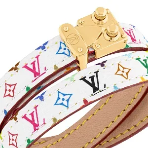 Louis Vuitton Браслет Signature TM x Multicolore White - фото 3