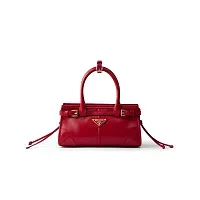 Prada Мини-сумочка Bonnie Red - фото 1