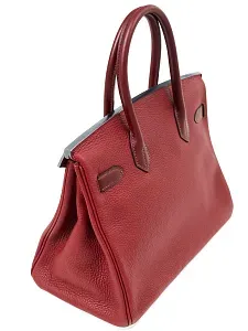 Hermès Сумка Birkin 30 Rouge H Ghw Preloved - фото 13