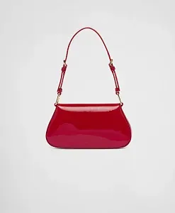 Prada Сумка из лакированной кожи Red - фото 3