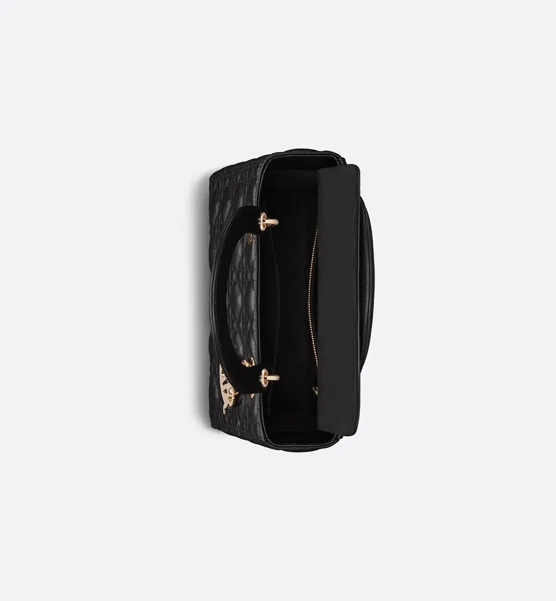 Dior Сумка Lady среднего формата Black - фото 6