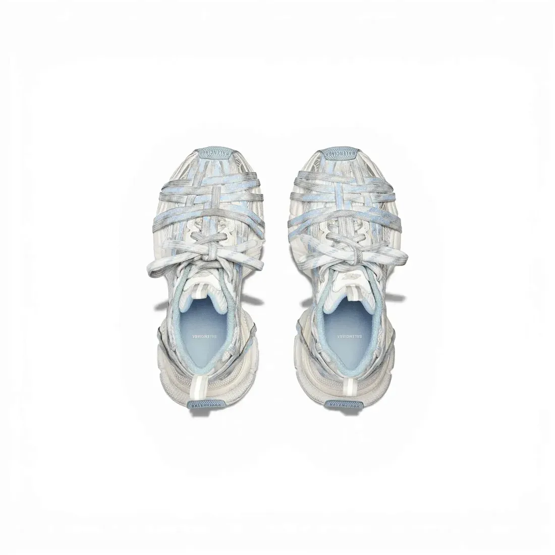 Balenciaga Кроссовки 3XL Extreme Laces Logo - фото 5