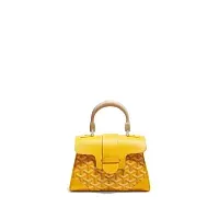 Goyard Мини-сумка Saigon Souple Yellow - фото 1