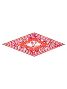 Louis Vuitton Шарф-лозанж Ocean Rose Fuchsia - фото 1