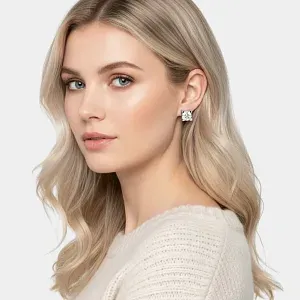 Cartier Серьги C de stud earrings, 2 brilliant-cut diamonds - фото 2