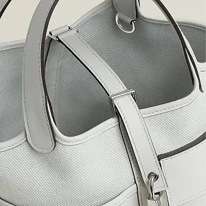 Hermès Сумка Picotin 18 Cargo Gris Platine Goeland Swift Palladium Hardware - фото 3
