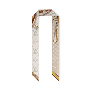 Louis Vuitton Шелковая лента Monogram Ultimate BB Beige Clair - фото 4