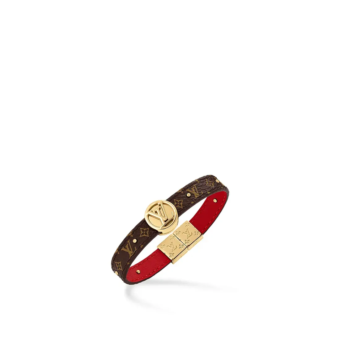 Louis Vuitton Двухсторонний браслет Circle Monogram Rouge - фото 3