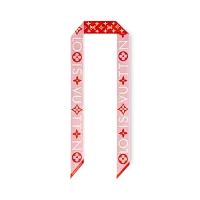 Louis Vuitton Шелковая лента Monogram Infinity BB Rose Clair - фото 1