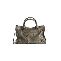 Balenciaga Сумка Le City среднего формата Army Green - фото 1