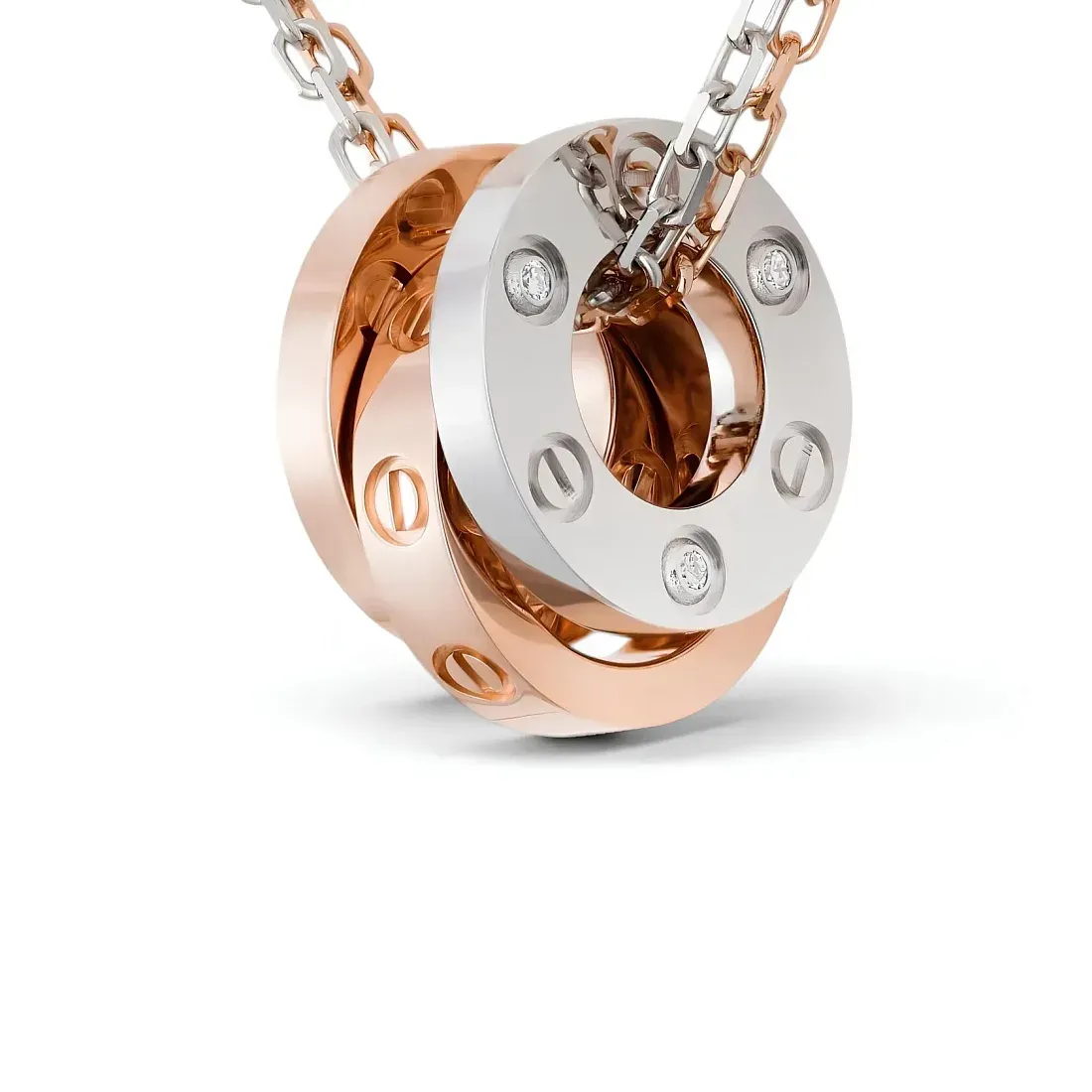 Cartier Кулон Love, 6 diamonds - фото 5