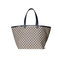 Gucci Сумка-тоут Totissima Beige / Blue - фото 1