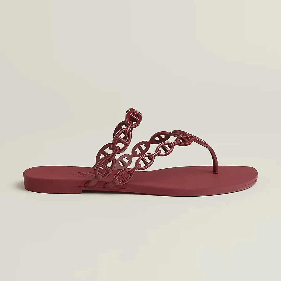 Hermès Босоножки Island Rouge H - фото 3