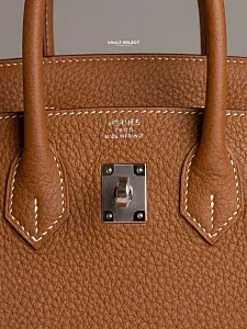 Hermès Сумка Birkin 25 Gold Togo Palladium Hardware - фото 3