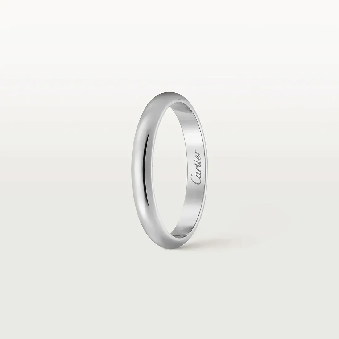 Cartier Обручальное кольцо 1895 2,5 мм Platinum - фото 3