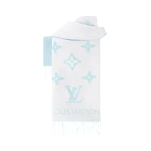 Louis Vuitton Шарф Reykjavik Light Blue - фото 2